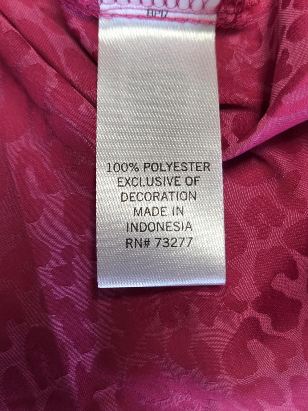 EVRI Raspberry V-Neck Peplum Tunic - Picture 5 of 12